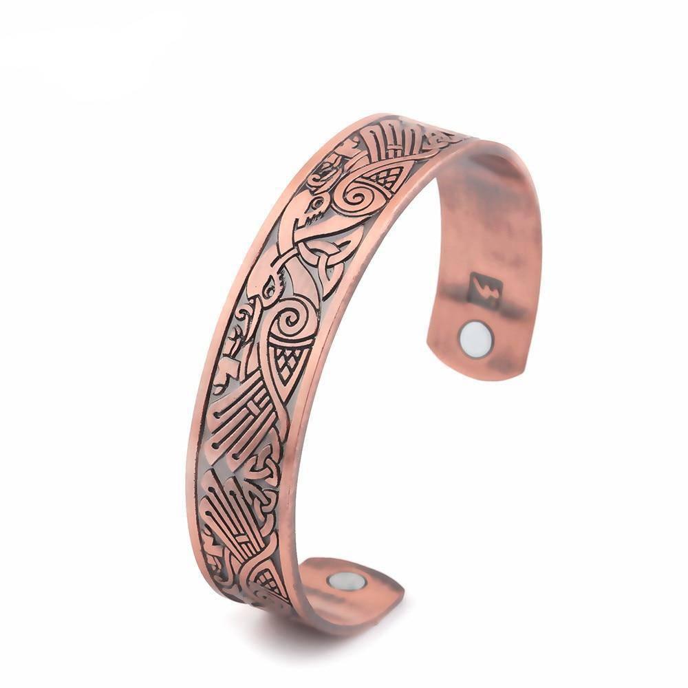 Viking Triquetra Brassard Bangle pour Femmes Hommes Acier