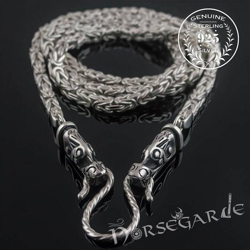 Silver dragon sale chain