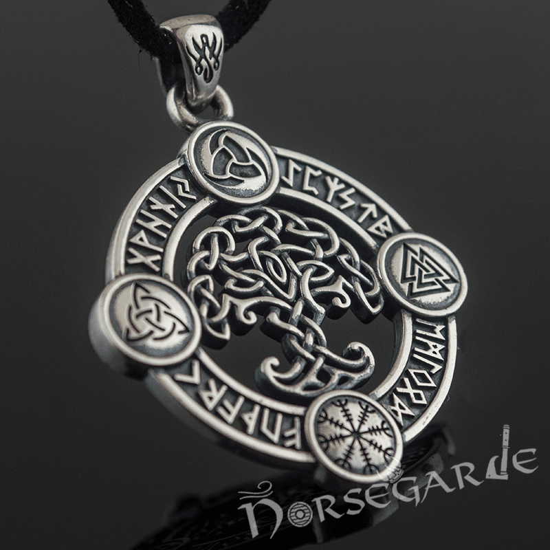 Black Horn Viking Elder Futhark Rune Pendants - Runic Viking Jewelry