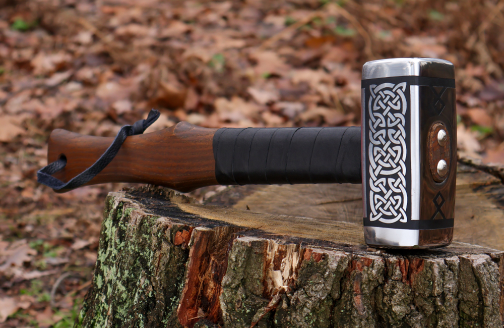 Handforged Slavic Hammer 'Svarog'