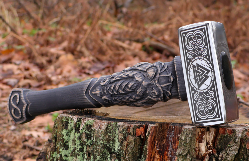Handforged Nordic Hammer 'Odin'