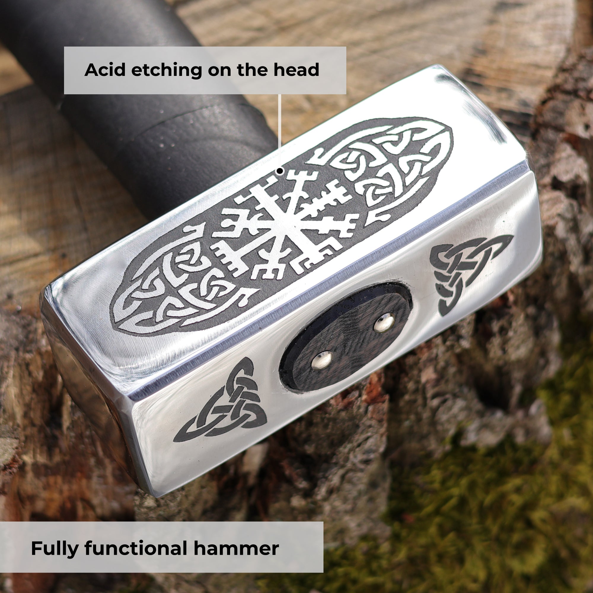 Handforged Nordic Hammer 'Pathfinder'