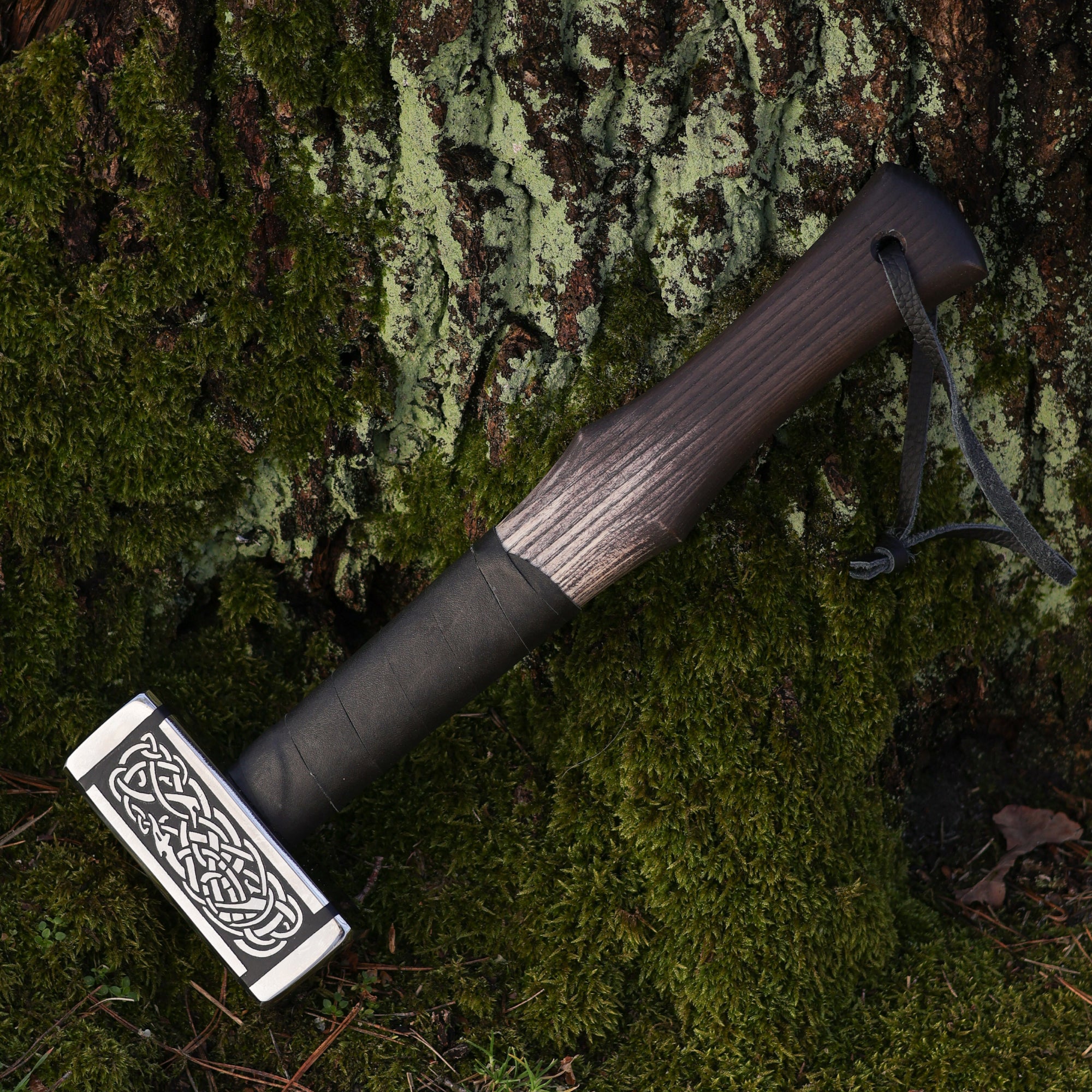 Handforged Nordic Hammer 'Dragon's Forge'