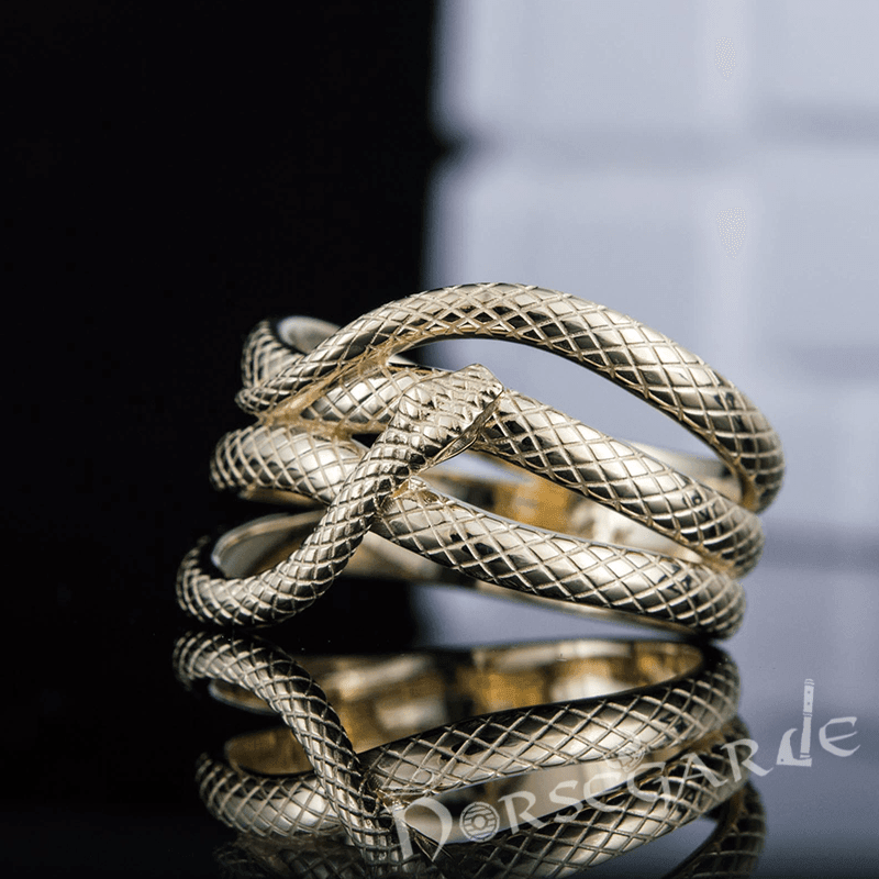 Viking hot sale snake ring