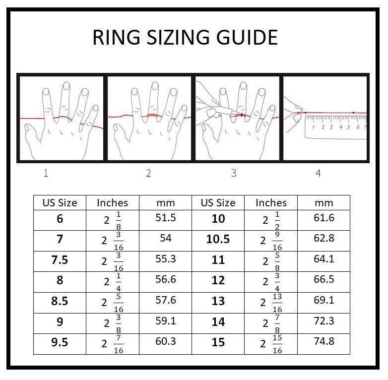 Ring Size Guide - DERORA