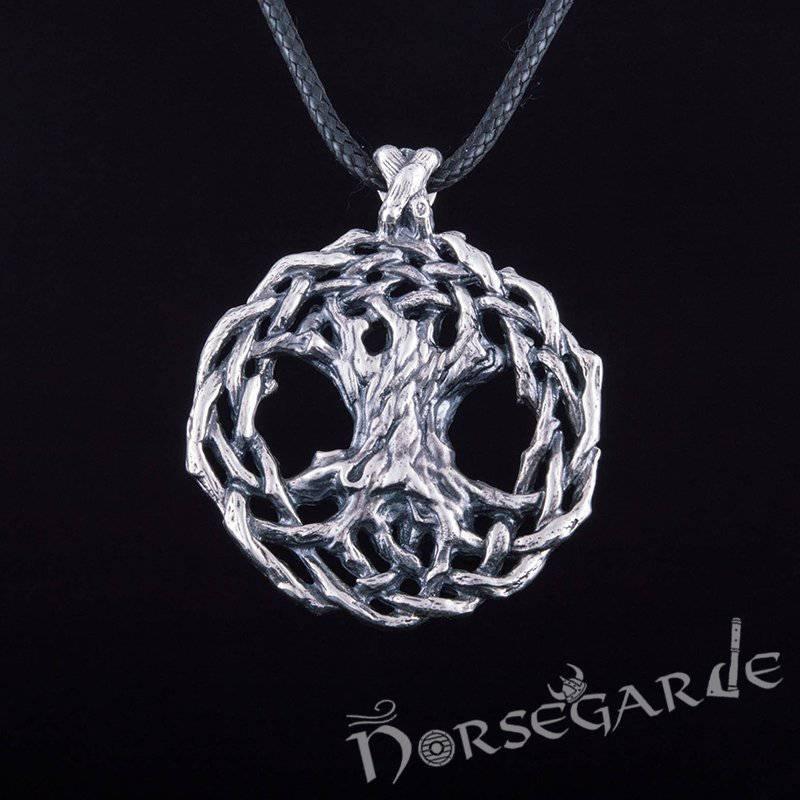 Celtic Tree of Life Norse Yggdrasil Pendant .925 Sterling Silver offers w/ peridot USA