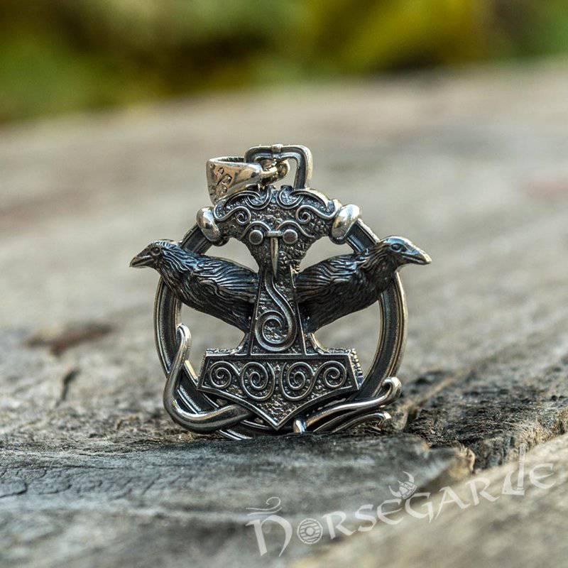 Handmade Sterling Silver Viking Ring, Replica, Shield Ring, Norse Ring