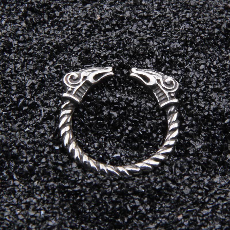 Thor's Goats Ring - Norse Viking Jewelry